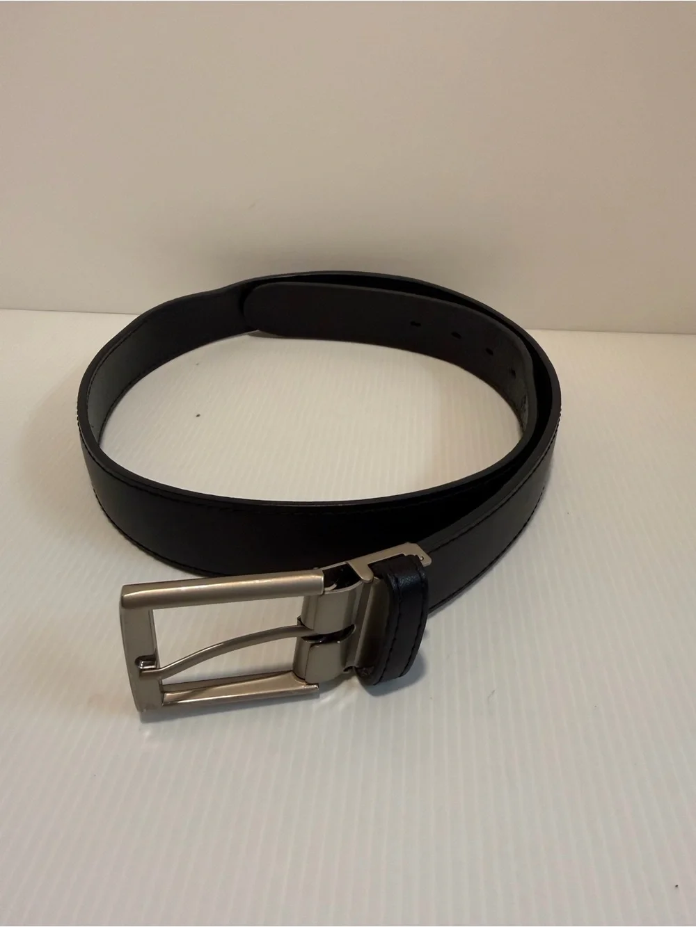 💼 Men's Reversible Genuine Leather Dress Belt M